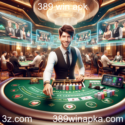 Experiência Imersiva no Casino Ao Vivo do 389 Win APK